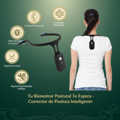 Corrector de  postura encorvada con collarín inteligente - Edición Limitada